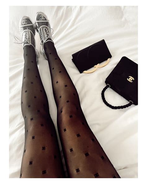 where to buy chanel logo tights|Chanel tights dupe.